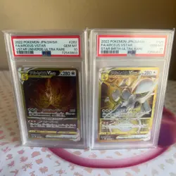 Pokemon Arceus VSTAR Universe Star Birth Japanese Gold Ultra Rare PSA 10 LOT - Image 1