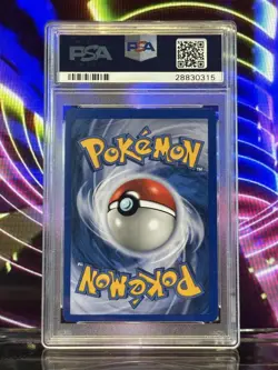 PSA 8 POKEMON MACHAMP #43 BLACK STAR PROMO POKEMON LEAGUE 2002 - Image 2