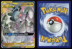 Arceus & Dialga & Palkia GX 156/236 Holo Tag Team Cosmic Eclipse English NM - Image 3