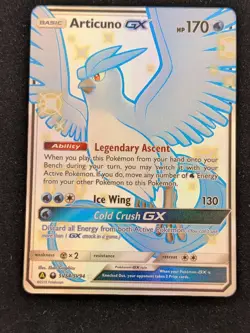 Pokemon TCG Articuno GX SV54/SV94 Hidden Fates Shiny full art - Image 2