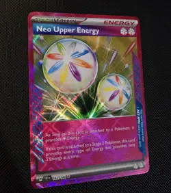 Neo Upper Energy Acespec 167/162 Temporal Forces Pokemon English LP Holo - Image 4