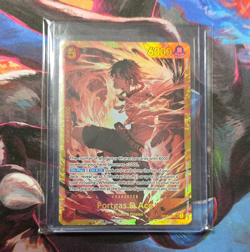 Portgas.D.Ace OP16-118 SEC Secret Rare One Piece TCG The Time of Battle Foil NM - Image 1