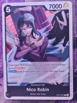 Nico Robin OP15-087 Common Adventure on Kami's Island One Piece Near Mint - Image 1