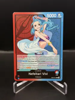 Nefeltari Vivi Leader ENG EB03-001 Extra Booster: One Piece Heroines Edition NM - Image 2