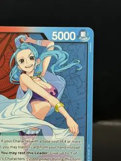 Nefeltari Vivi Leader ENG EB03-001 Extra Booster: One Piece Heroines Edition NM - Image 4