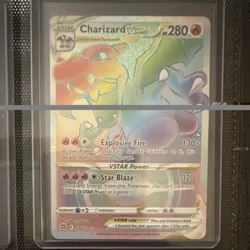 Pokemon Charizard VSTAR Secret Rare 174/172 Brilliant Stars Holo English 280 HP - Image 1