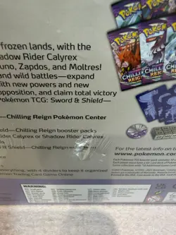 Pokemon - Chilling Reign Pokemon Center Elite Trainer Box (Shadow Rider) *Dent - Image 5