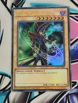 YUGIOH YUCB-EN001 Dark Magician Ultra Rare LIMITED EDITION - Image 1