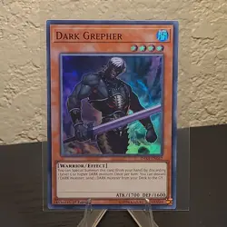 Dark Grepher DASA-EN042 Super Rare Dark Saviors Yu-Gi-Oh 1st Edition - Image 1