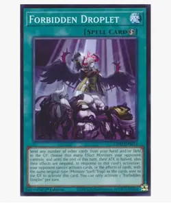 Forbidden Droplet - L26D-ENM13 - Common YuGiOh - Image 1