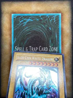 Yugioh Blue-Eyes White Dragon BPT-009 Secret Rare Promo LP - Image 2