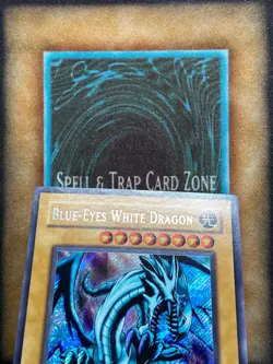 Yugioh Blue-Eyes White Dragon BPT-009 Secret Rare Promo LP - Image 3