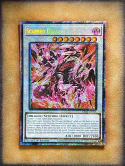 Yugioh Scarred Dragon Archfiend RA05-EN044 Starlight Rare 1st Ed NM - Image 1