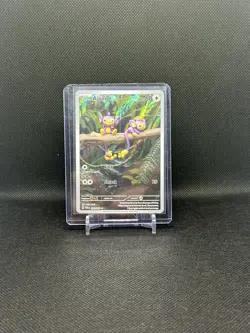 Pokemon TCG Aipom Paradox Rift 211/182 Holo Illustration Rare - NM - Image 3