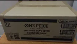 One Piece OP14 The Azure Sea’s Seven CASE BOX ENG Factory Sealed - Image 1