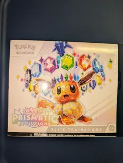 Pokemon Scarlet & Violet Prismatic Evolutions Hole ETB (Factory Sealed) - Image 1