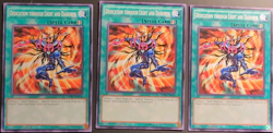 Konami Yu-Gi-Oh! Dedication Through Light and Darkness DPRP-EN014 1st Ed x3 - Image 1
