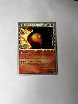 2011 Christopher Khan Typhlosion Pokemon TCG World Championship Deck 110/123 - Image 1