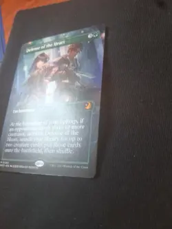 Defense of the Heart MTG WOE Enchanting Tales #80 Borderless Anime Mythic NM - Image 3