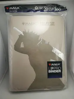 MTG Final Fantasy Cloud Pro-Binder Premium Zippered 9-POCKET Ultra Pro - Image 1