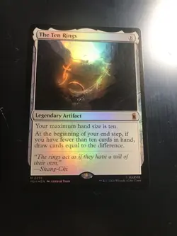 The Ten Rings Marvel Super Heroes Foil Mtg Nm - Image 1