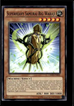 Yu-Gi-Oh! Superheavy Samurai Big Waraji CROS-EN006 Non Holo - Image 1