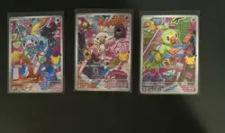 Pokemon TCG: First Partner Illustration Collection Series 2 Full Set (9 Cards) - Image 2