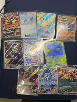 Obsidian Flames Full Art Special Illustration Rare Bundle Pokemon TCG 10 cards - Image 1