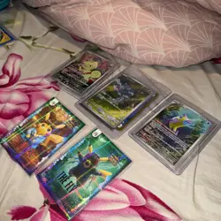 Bundle Pokemon Cards And Fan Cards - Image 1