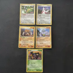 EX Power Keepers Stamped Reverse Holo Bundle (5) - Pokemon Cards - Image 1