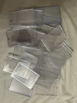 Lot of 26 Used Mag Holders For Sports Cards TCG, Pokemon - Image 1