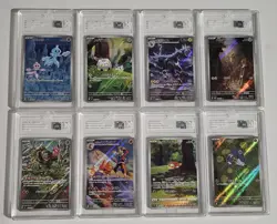 Lot Order of 8 Tag 10 Pokemon Cards - Image 1