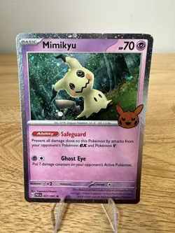 Pokemon Cards Darkrai Cosmos Holo 136 Trick or Treat 2024 Holo Promo Stamped - Image 2
