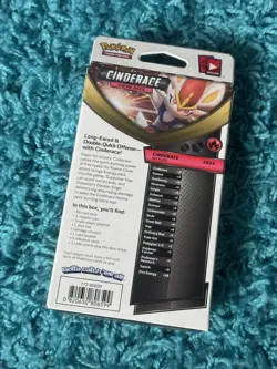 Pokemon TCG Cinderace Theme Deck Sword & Shield Sealed 60 Cards English - Image 3
