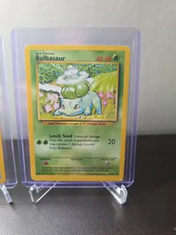Pokemon Base Set Bulbasaur Squirtle Charmander Original Pokemon Cards Vintage 3 - Image 5