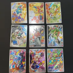 Pokemon First Partner Illustration Collection Series 2 Promos Full Set 9 Cards - Image 1