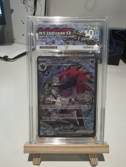 N's Zoroark Ex 286/217 Ascended Heroes SIR Ace 10 Gem Mint Pokemon TCG - Image 1