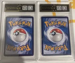 Pokemon TCG Crown Zenith Chinese Gengar V & Gengar 2 graded slab lot - Image 2