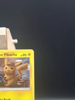 Pokemon TCG Detective Pikachu Stamped Black Star Promo SM190 Holo Rare MP - Image 4