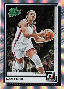 2025-26 Donruss Rated Prospect Holo Laser #87 Azzi Fudd Ungraded - Image 1