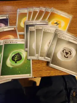 Pokemon 151 Cosmos Holo Energy 23 card Lot With Swirls NM - Image 2