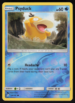Pokemon TCG - Team Up - Psyduck 26/181 Reverse Holo - P - Image 1