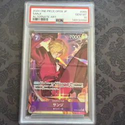 PSA10 ONEPIECE Card Sanji OP09-065 SR Emperors in the New World CCG Japanese! - Image 1