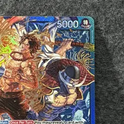 Ace & Newgate ST22-001 Foil Leader ONE PIECE Tcg Card Game NM. - Image 3