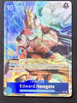 ONE PIECE: Edward Newgate OP13-042 - SR ALT ART (ENGLISH) - Image 1