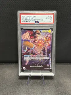 2024 One Piece Promo PSA Magazine Exclusive #060 Monkey D. Luffy PSA 10 GEM MINT - Image 1