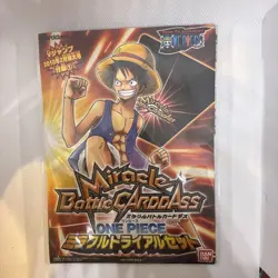 ONE PIECE Miracle Battle Carddass Trial Set 22 Card Set + Official Rule Manual - Image 3