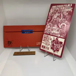 ONE PIECE 2012 Movie Library Card Unused Vintage Japan Rare one piece card - Image 2