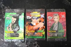 Naruto Mythos 3x PROMO PACKS SEALED ENG - 108/130v Winner + 104/130v + 111/130v - Image 1