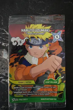 Naruto Mythos 3x PROMO PACKS SEALED ENG - 108/130v Winner + 104/130v + 111/130v - Image 3
